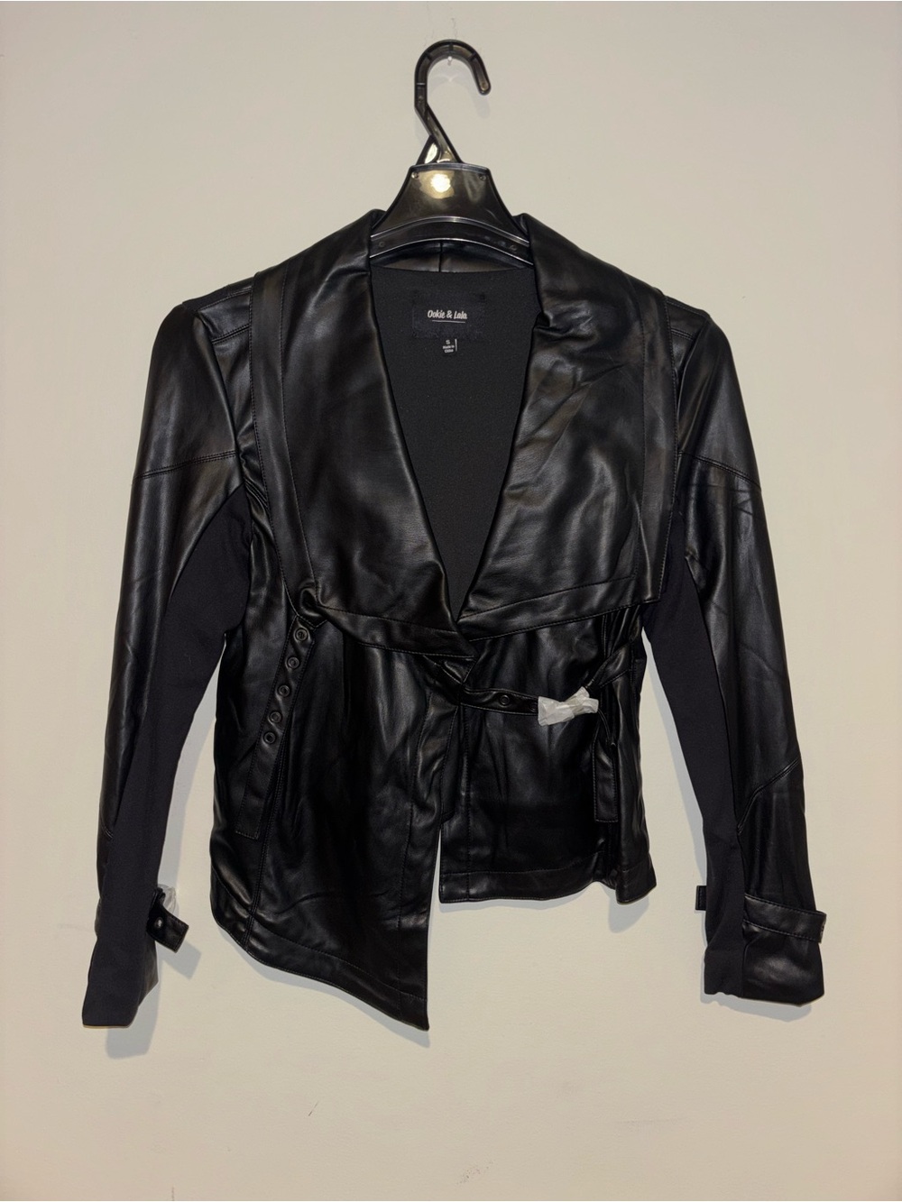 Vegan leather jacket